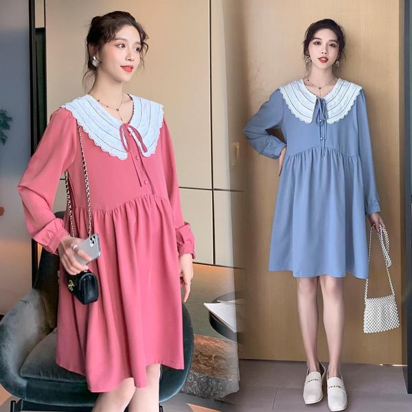 maternity dresses 1806# dress spring autumn cotton long sleeve loose stylish for pregnant women mom, White
maternity dresses 1806# dress spring autumn cotton long sleeve loose stylish for pregnant women mom, White