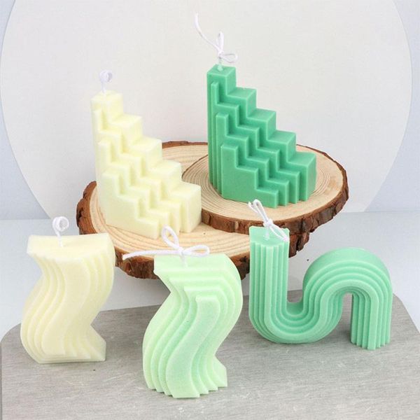 craft tools abstract architectural geometric line wave candle silicone mold diy handmade making molds
craft tools abstract architectural geometric line wave candle silicone mold diy handmade making molds