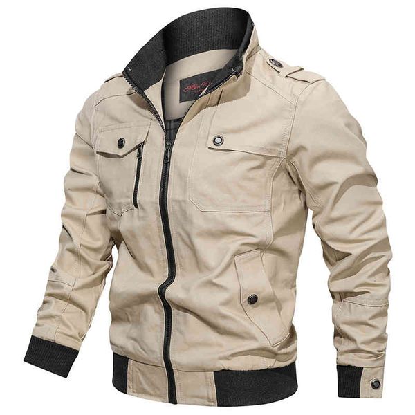 men's jackets military jacket casual cotton multi-pocket bomber male spring autumn slim fit coat windbreaker jaqueta masculina c93, Black;brown
men's jackets military jacket casual cotton multi-pocket bomber male spring autumn slim fit coat windbreaker jaqueta masculina c93, Black;brown