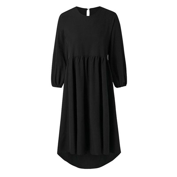 casual dresses fashion women mid sleeve dress, loose plus size elastic cuffs classic round neck spring clothing long autumn, Black;gray
casual dresses fashion women mid sleeve dress, loose plus size elastic cuffs classic round neck spring clothing long autumn, Black;gray