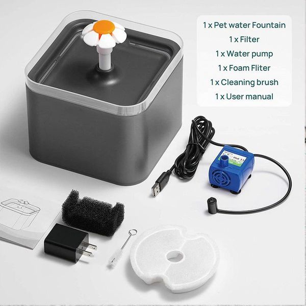 cat bowls & feeders 2l pet automatic water fountain dispenser usb mute transparent drinker dog drinking feeder bowl with led level display
cat bowls & feeders 2l pet automatic water fountain dispenser usb mute transparent drinker dog drinking feeder bowl with led level display