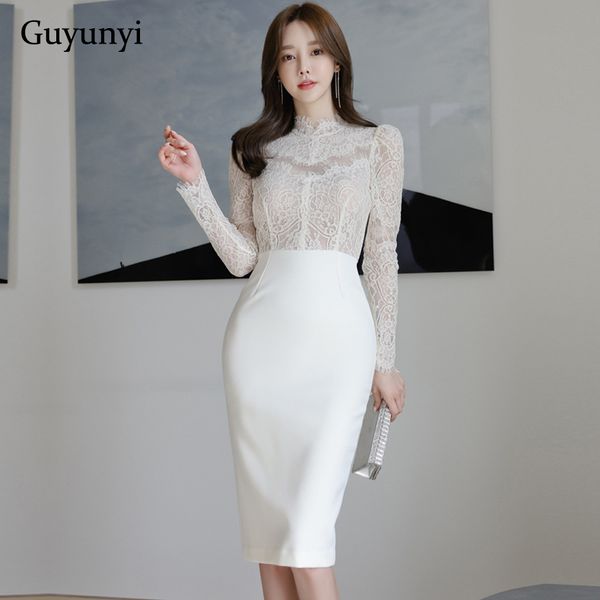White Office Dress 2021 Spring High Waist Pencil Dress Elegant Party Stitching Above The Waist Small Sexy Perspective Lace Dress, Cx2530
White Office Dress 2021 Spring High Waist Pencil Dress Elegant Party Stitching Above The Waist Small Sexy Perspective Lace Dress, Cx2530