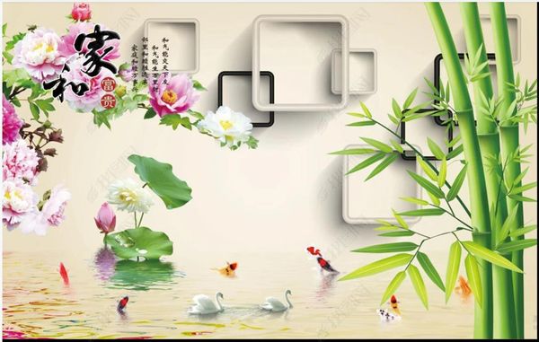 wallpapers custom po wallpaper for walls 3d mural modern chinese idyllic bamboo forest flower lotus living room tv background wall decor
wallpapers custom po wallpaper for walls 3d mural modern chinese idyllic bamboo forest flower lotus living room tv background wall decor