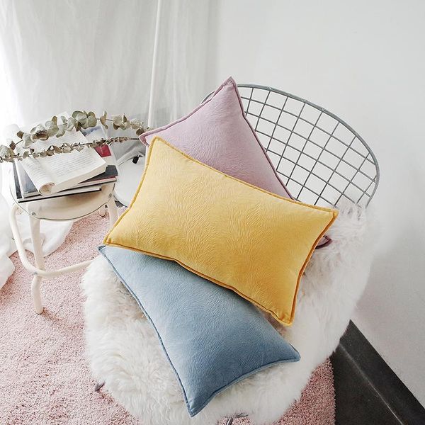 cushion/decorative pillow 50x30cm solid color light purple/ginger yellow/blue velvet printed cushion cover waist pillowcase sofa decorative
cushion/decorative pillow 50x30cm solid color light purple/ginger yellow/blue velvet printed cushion cover waist pillowcase sofa decorative