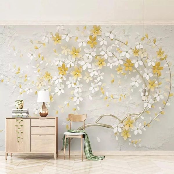 self adhesive wallpaper modern stereo small fresh yellow flower murals living room tv sofa background painting decor wallpapers
self adhesive wallpaper modern stereo small fresh yellow flower murals living room tv sofa background painting decor wallpapers