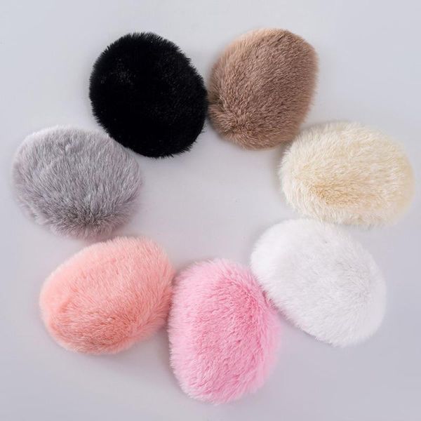berets 1 pair plush earmuffs women man winter earbags bandless candy color ear warmers simple wind proof coral fleece cover, Blue;gray
berets 1 pair plush earmuffs women man winter earbags bandless candy color ear warmers simple wind proof coral fleece cover, Blue;gray