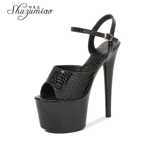 shuzumiao gladiator women sandals shoes fashion 2021 high heels platform 15 17 cm thick bottom ladies stripers bed dress, Black
shuzumiao gladiator women sandals shoes fashion 2021 high heels platform 15 17 cm thick bottom ladies stripers bed dress, Black