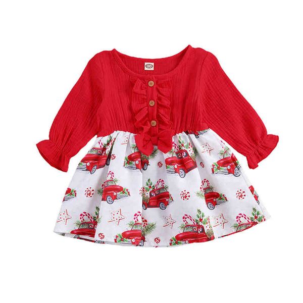 girl's car print toddler kids baby girl christmas dress long sleeve princess party xmas dresses girls cotton clothes 1026, Red;yellow
girl's car print toddler kids baby girl christmas dress long sleeve princess party xmas dresses girls cotton clothes 1026, Red;yellow