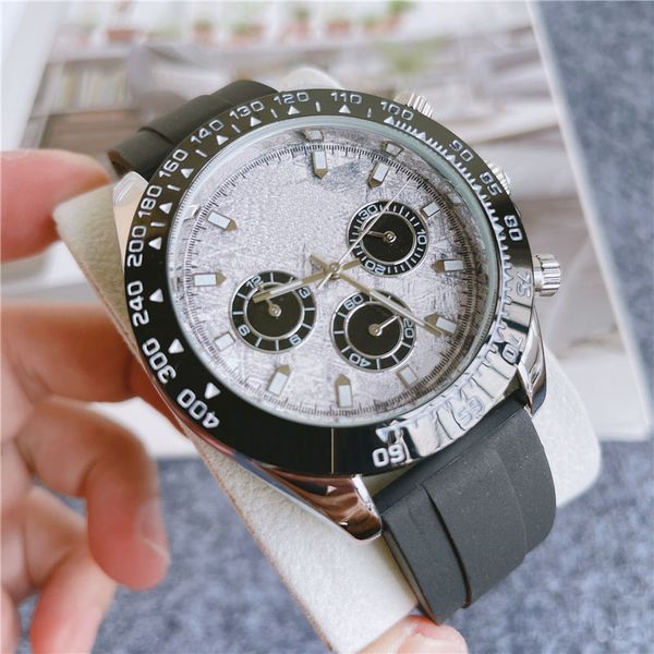 2021 quality mens sports watches quartz movement stainless steels rotatable bezel rubber strap original clasp military waterproof wristwatch, Slivery;brown
2021 quality mens sports watches quartz movement stainless steels rotatable bezel rubber strap original clasp military waterproof wristwatch, Slivery;brown