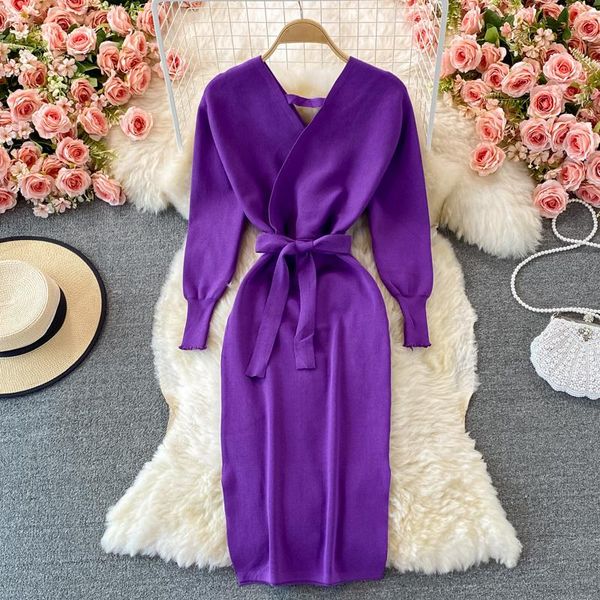 casual dresses 2021 autumn and winter fashion korean v-neck slim fit thin bottomed hip wrap dress lace up knitted elastic, Black;gray
casual dresses 2021 autumn and winter fashion korean v-neck slim fit thin bottomed hip wrap dress lace up knitted elastic, Black;gray