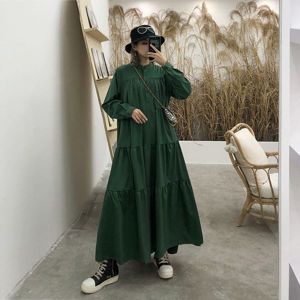 dress selling in green fashions cross-turn-down quilts casual ladies maxi dressed as deer, Black;gray
dress selling in green fashions cross-turn-down quilts casual ladies maxi dressed as deer, Black;gray