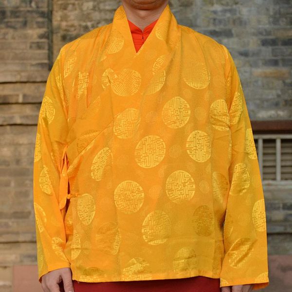 ethnic clothing summer tibetan buddhist lama monk clothes tang silk blouse long sleeved male dongga dongbo, Red
ethnic clothing summer tibetan buddhist lama monk clothes tang silk blouse long sleeved male dongga dongbo, Red