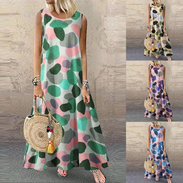 plus size printed long dress ladies fashion boho beach swing sundress women casual evening party vestido de fest dresses, Black;gray
plus size printed long dress ladies fashion boho beach swing sundress women casual evening party vestido de fest dresses, Black;gray