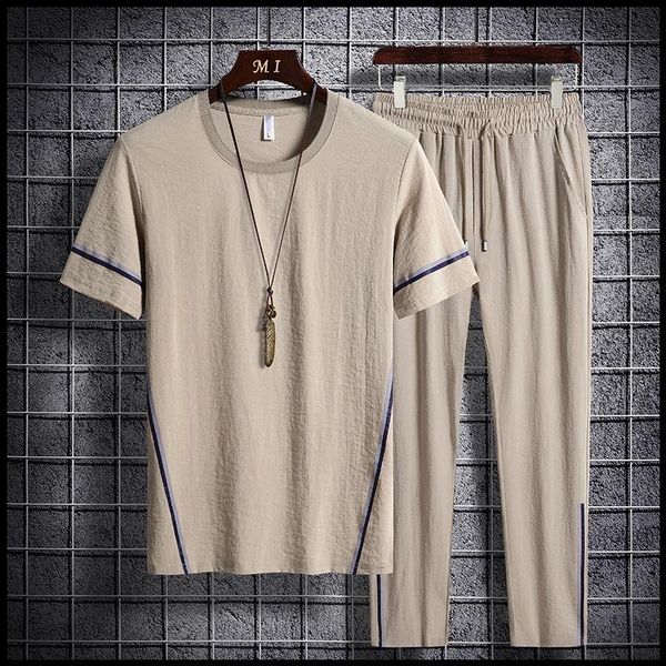 men's tracksuits 2021 trendy exercise outfit men 's summer plus size casual clothing handsome clothes 2-piece set, Gray
men's tracksuits 2021 trendy exercise outfit men 's summer plus size casual clothing handsome clothes 2-piece set, Gray