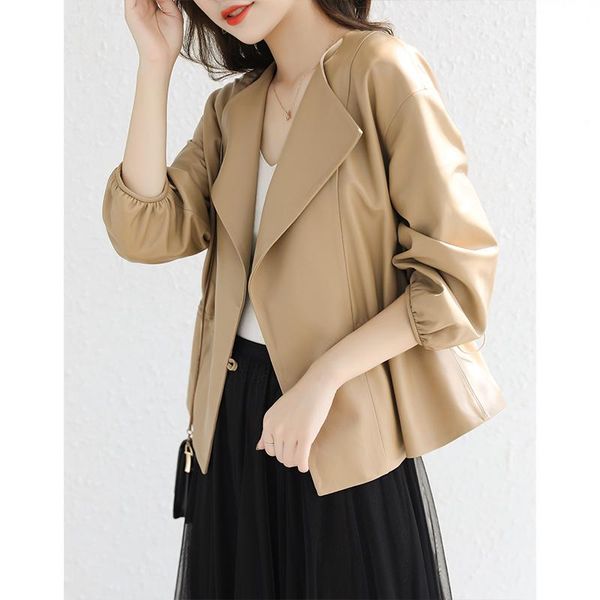 women's leather & faux 2021 korean style women genuine jacket woman coats and jackets female clothing streetwear black lederjacke damen
women's leather & faux 2021 korean style women genuine jacket woman coats and jackets female clothing streetwear black lederjacke damen
