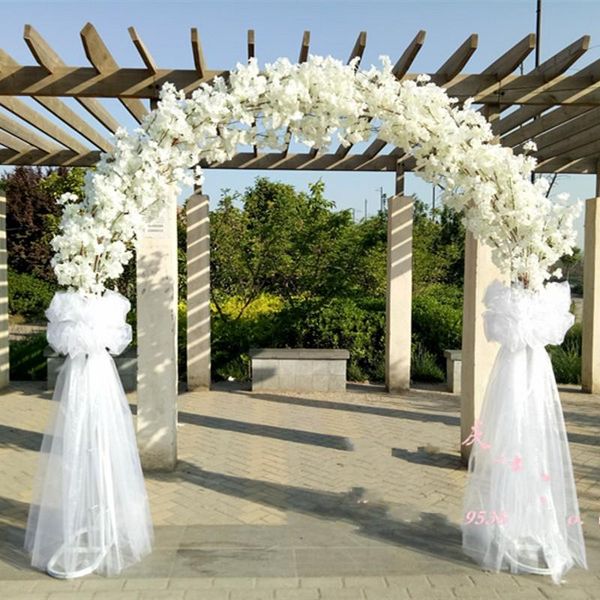 luxury wedding center pieces metal arch door hanging garland flower stands with cherry blossoms for event decor decorative flowers & wreaths
luxury wedding center pieces metal arch door hanging garland flower stands with cherry blossoms for event decor decorative flowers & wreaths
