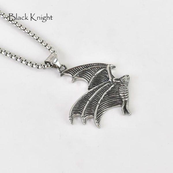 pendant necklaces black knight vintage silver color flying bat necklace stainless steel animal gothetic punk jewelry blkn0750
pendant necklaces black knight vintage silver color flying bat necklace stainless steel animal gothetic punk jewelry blkn0750