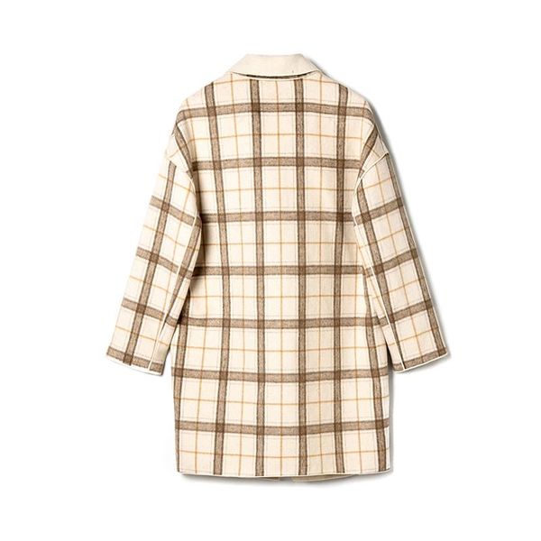 women's wool & blends over double-sided te season that turn womens winter coat plaid counter the rate up yuan, Black
women's wool & blends over double-sided te season that turn womens winter coat plaid counter the rate up yuan, Black