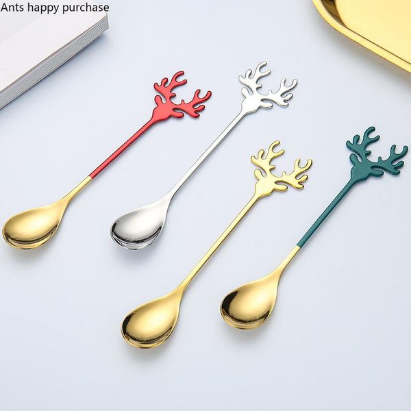 spoons stainless steel dessert spoon tea coffee 4-piece set elk mixing kitchen accessories decorated tableware tiny
spoons stainless steel dessert spoon tea coffee 4-piece set elk mixing kitchen accessories decorated tableware tiny