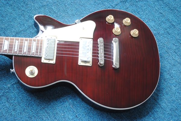 classical 57 version transparent red model lp standard guitar mahogany body cream binding
classical 57 version transparent red model lp standard guitar mahogany body cream binding