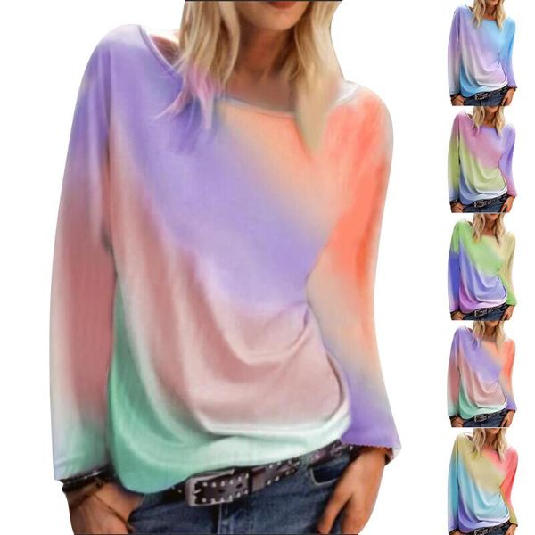 women's hoodies & sweatshirts loose young shirt round neck long sleeve tie dyed spring autumn fashion hat style vintage rainbow print c, Black
women's hoodies & sweatshirts loose young shirt round neck long sleeve tie dyed spring autumn fashion hat style vintage rainbow print c, Black