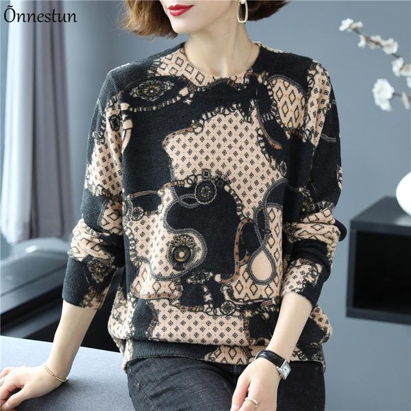 women's sweaters print sweater women autumn spring soft turtleneck pullover female casual jumper long sleeve thick, White;black
women's sweaters print sweater women autumn spring soft turtleneck pullover female casual jumper long sleeve thick, White;black