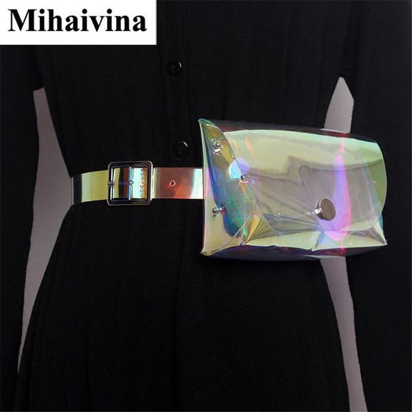 mihaivina fashion women waist bag casual laser pack small pvc belt bags girl travel pouch fanny wholesale
mihaivina fashion women waist bag casual laser pack small pvc belt bags girl travel pouch fanny wholesale