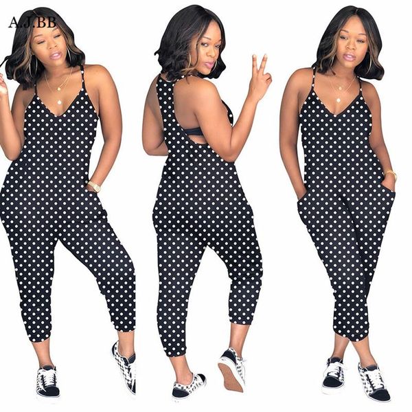 women's jumpsuits & rompers european nightclub polka dot printing jumpsuit fashion slim v-neck suspender sleeveless pants, Black;white
women's jumpsuits & rompers european nightclub polka dot printing jumpsuit fashion slim v-neck suspender sleeveless pants, Black;white