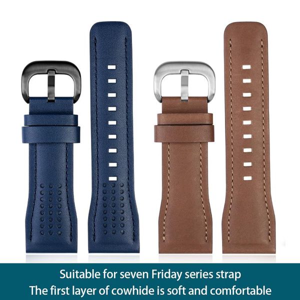 watch bands suitable for leather strapt1 / 01 t2 t3 cowhide chain steel strap 26mm men's bracelet, Black;brown
watch bands suitable for leather strapt1 / 01 t2 t3 cowhide chain steel strap 26mm men's bracelet, Black;brown