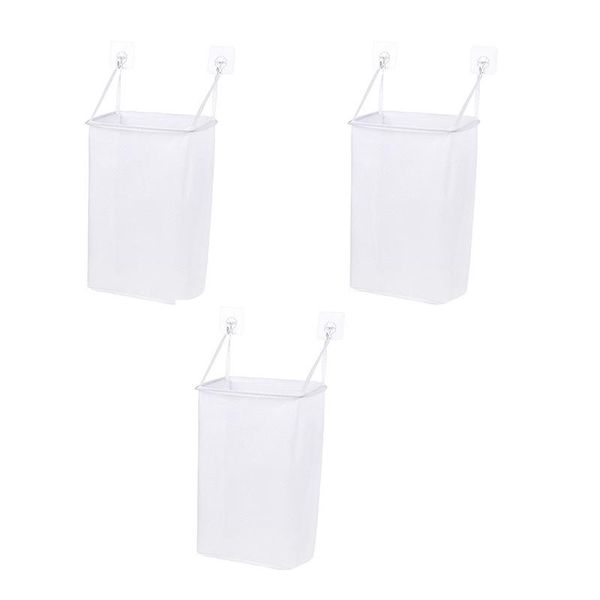 laundry bags 3pcs portable breathable mesh basket foldable wall mounted dirty clothes bathroom storage baskets
laundry bags 3pcs portable breathable mesh basket foldable wall mounted dirty clothes bathroom storage baskets
