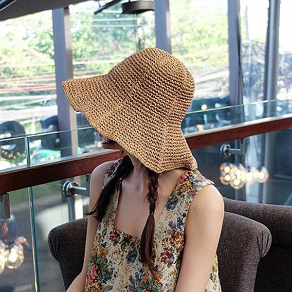 beanies summer outdoor sun protection big brimmed straw hat korean style beach bucket female fisherman foldable
beanies summer outdoor sun protection big brimmed straw hat korean style beach bucket female fisherman foldable