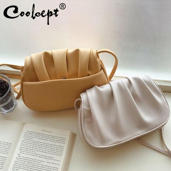 evening bags coolcept pleated worn saddle pu leather summer women shoulder bag fashion female cross body ladies daily handbag
evening bags coolcept pleated worn saddle pu leather summer women shoulder bag fashion female cross body ladies daily handbag