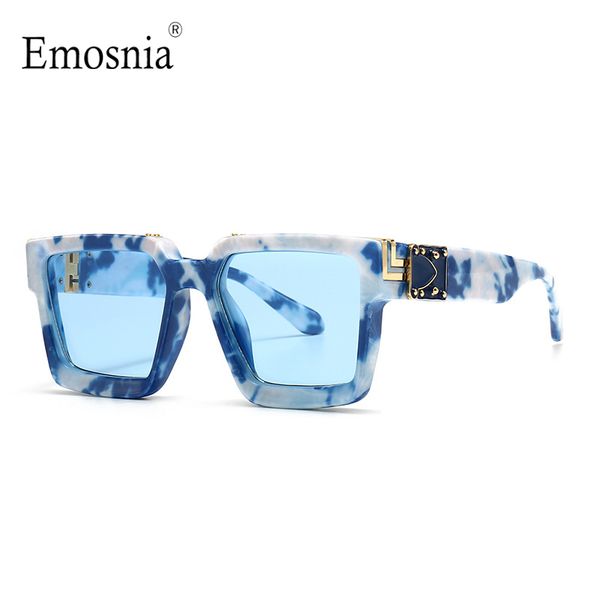 2021 new place large sunglasses fashion sky blue white color glasses aolly plastic glasses frame uv400 shadow driving, Silver
2021 new place large sunglasses fashion sky blue white color glasses aolly plastic glasses frame uv400 shadow driving, Silver