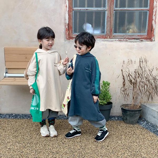hoodies & sweatshirts girls autumn winter loose long style fleece thick hooded 1-7y, Black
hoodies & sweatshirts girls autumn winter loose long style fleece thick hooded 1-7y, Black