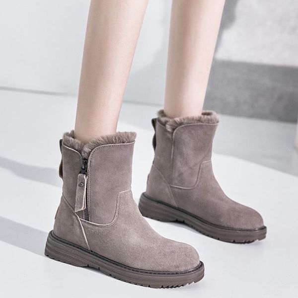 boots winter shoes women snow warm cold woman ankle female height increasing 4.5cm, Black
boots winter shoes women snow warm cold woman ankle female height increasing 4.5cm, Black