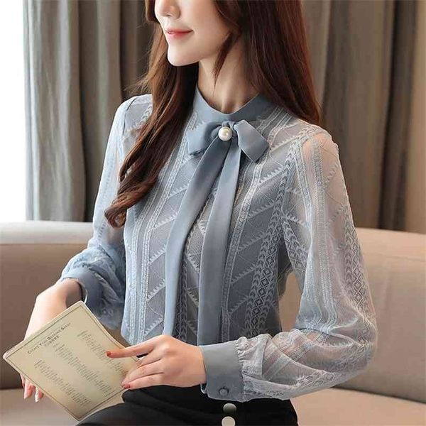 elegant korean women shirt long-sleeved casual clothing fashion ribbon lace blouse 210517, White
elegant korean women shirt long-sleeved casual clothing fashion ribbon lace blouse 210517, White