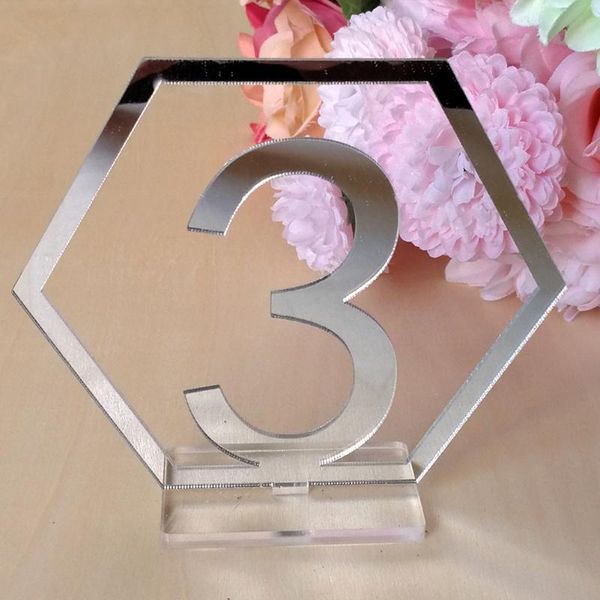 party decoration durable -out 9cm geometric birthday wedding number signs decor hexagon table seat card acrylic craft
party decoration durable -out 9cm geometric birthday wedding number signs decor hexagon table seat card acrylic craft
