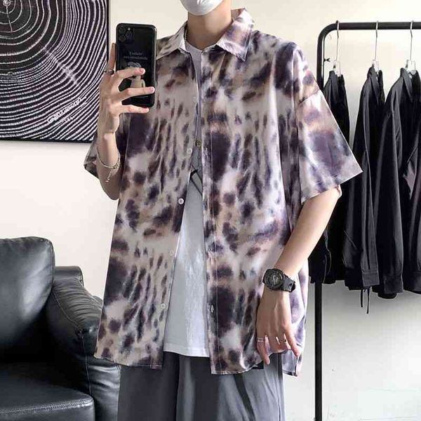 men's casual shirts summer short-sleeved fashion printed men streetwear loose leopard mens hawaiian -3xl uspf, White;black
men's casual shirts summer short-sleeved fashion printed men streetwear loose leopard mens hawaiian -3xl uspf, White;black