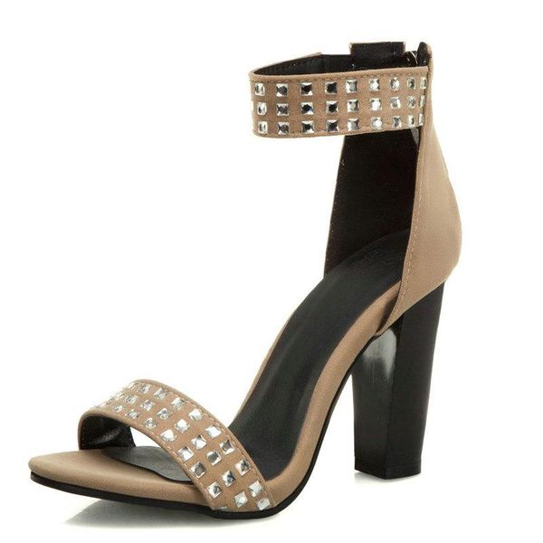 black women's shoes fashion zipper high heel sandals ladies summer open toe rivet woman square party
black women's shoes fashion zipper high heel sandals ladies summer open toe rivet woman square party