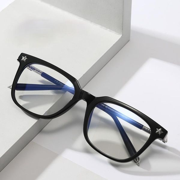 fashion sunglasses frames large box full plate myopia glasses frame anti-blu-ray five-pointed star male full-frame custom-made, Black
fashion sunglasses frames large box full plate myopia glasses frame anti-blu-ray five-pointed star male full-frame custom-made, Black
