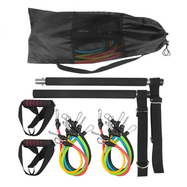 resistance bands multifunctional pilates bar kit adjustable band for yoga fitness stretching exercises
resistance bands multifunctional pilates bar kit adjustable band for yoga fitness stretching exercises