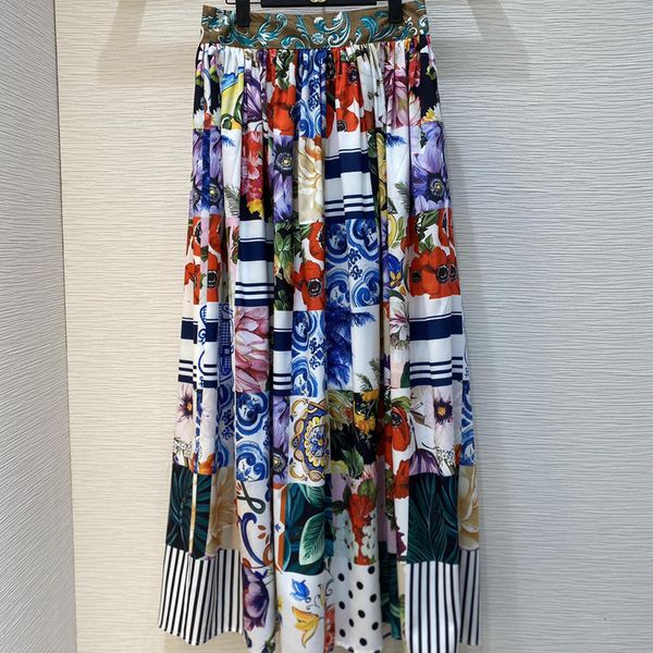 skirt spring summer runway designers fashion high waist print aline skirts female vacation, Black
skirt spring summer runway designers fashion high waist print aline skirts female vacation, Black