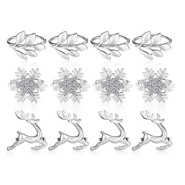 pcs napkin rings, leaf holders elk reindeer buckle snowflake ring dinner table rings
pcs napkin rings, leaf holders elk reindeer buckle snowflake ring dinner table rings