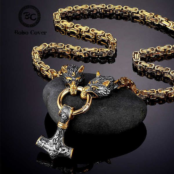viking odin thunder hammer wolf head necklaces vegvisir amulet mjolnir pendant norse runes anchor titanium steel chain jewelry x0707, Silver
viking odin thunder hammer wolf head necklaces vegvisir amulet mjolnir pendant norse runes anchor titanium steel chain jewelry x0707, Silver
