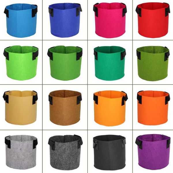 planters & pots 1/2/3/5/7/10/15/20 gallon 15 colors garden grow bags flower vegetable aeration planting pot container planter pouch with han
planters & pots 1/2/3/5/7/10/15/20 gallon 15 colors garden grow bags flower vegetable aeration planting pot container planter pouch with han