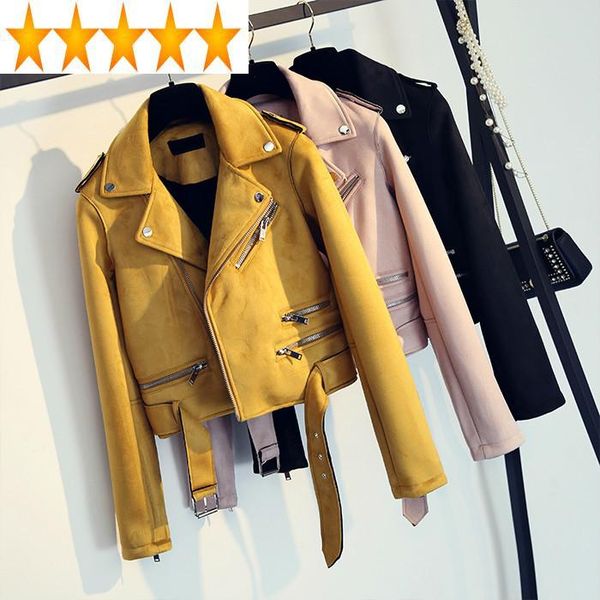 women's leather & faux coat female women biker black jacket spring autumn coats abrigo mujer yh12250 pph486
women's leather & faux coat female women biker black jacket spring autumn coats abrigo mujer yh12250 pph486