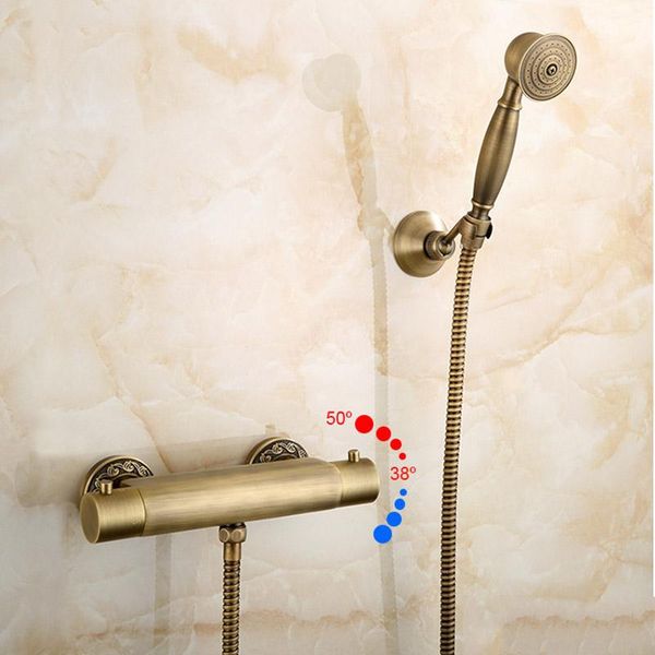 thermostatic exposed shower valve, coming with handshower, antique bronze, available for bar, adjustable riser bathroom sets
thermostatic exposed shower valve, coming with handshower, antique bronze, available for bar, adjustable riser bathroom sets