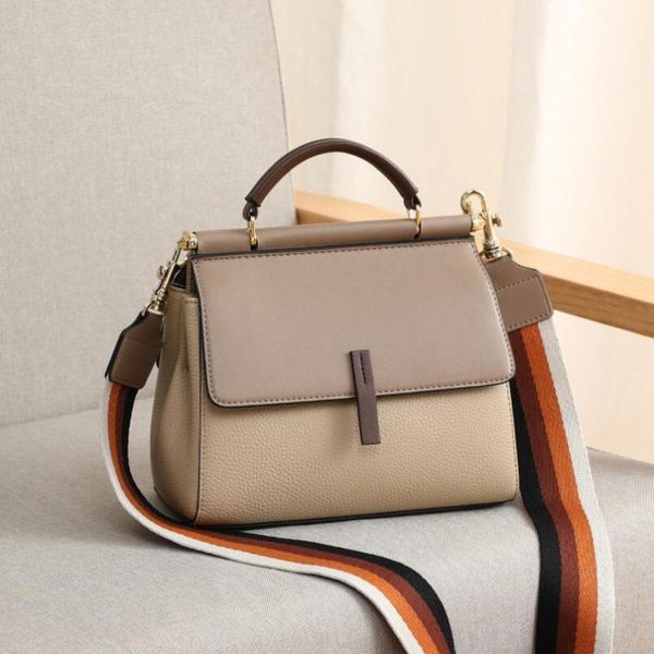 evening bags genuine cow leather women handbags contrast color tote shoulder messenger luxury designer crossbody bag two straps
evening bags genuine cow leather women handbags contrast color tote shoulder messenger luxury designer crossbody bag two straps