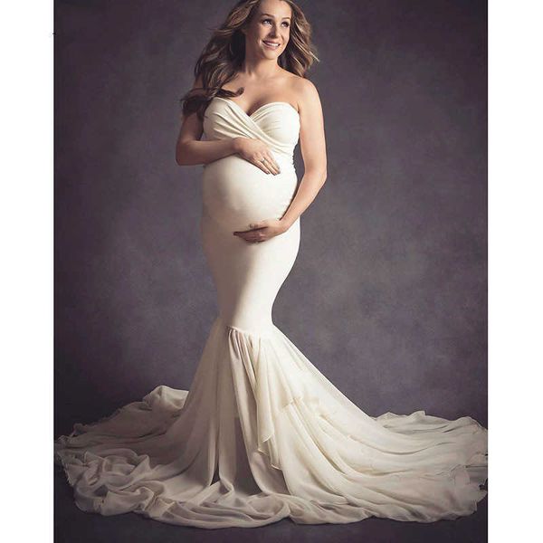 maternity maxi gown dresses for p shoot shoulderless pregnancy pgraphy dress pregnant women baby shower clothes y0924, White
maternity maxi gown dresses for p shoot shoulderless pregnancy pgraphy dress pregnant women baby shower clothes y0924, White