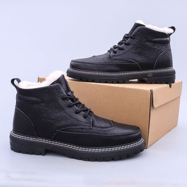 designer winter new fashion martens men boots static nostalgic five holes classic lychee pattern lining wool to keep warm christmas style sh, Black
designer winter new fashion martens men boots static nostalgic five holes classic lychee pattern lining wool to keep warm christmas style sh, Black